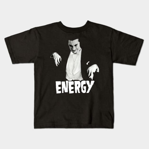 Energy - Bela Lugosi Kids T-Shirt by ENERGY